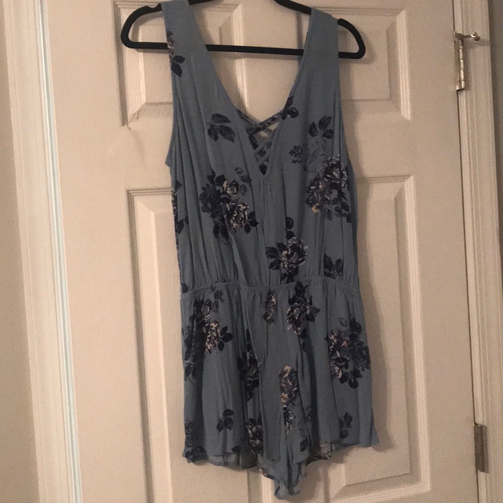 Blue Romper